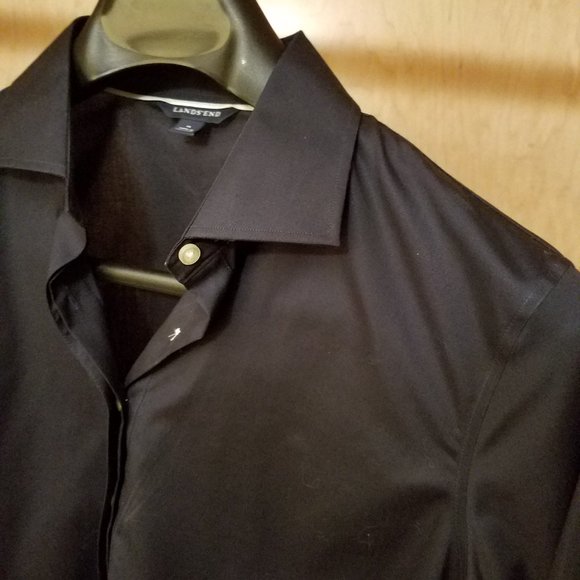 1/2 Button Navy Top/Blouse Size 14 - Picture 2 of 2